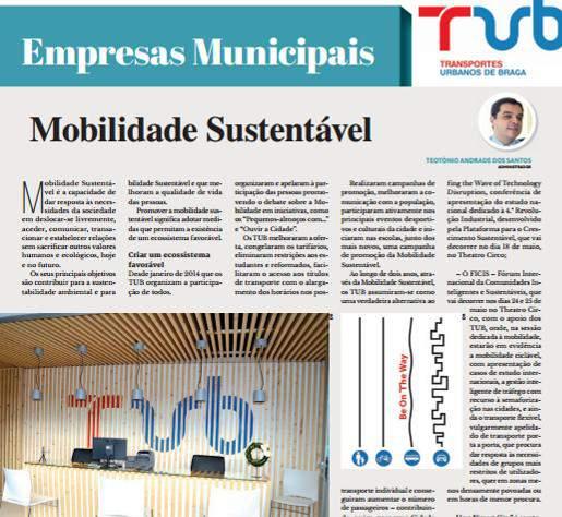 Revista Smart Cities, Revista Smart Cities online, Jornal de Notícias, Construir.pt, Ambiente Magazine, B!