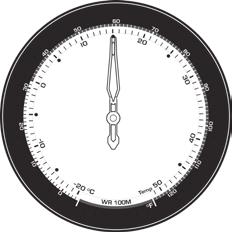 SELEÇÃO MARÉ / TEMPERATURA Função da maré: - Pressione o botão B (TIDE) para selecionar o relógio das marés.