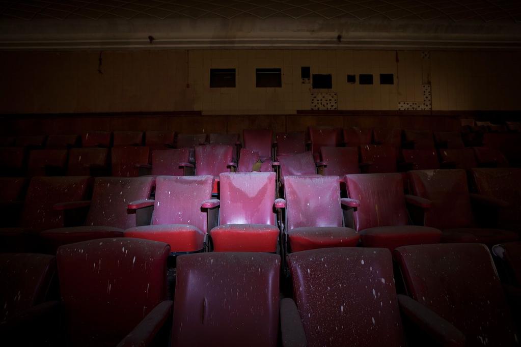 Antiga sala do Cine Marrocos no centro de São Paulo.