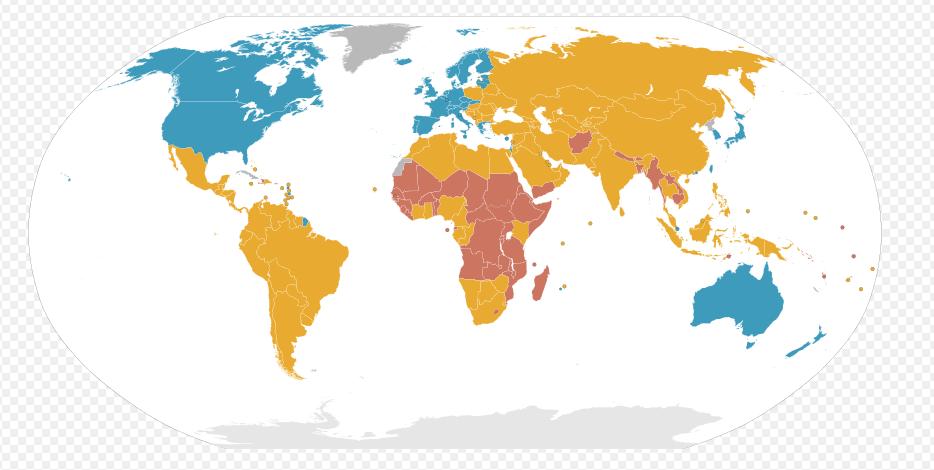 Países em