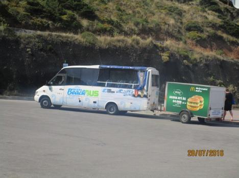 Informação dunas, São João da Caparica Beach Bus, Ericeira 6-
