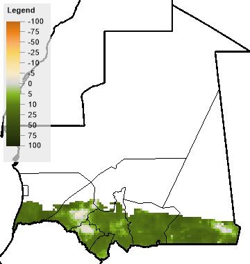 progressão das campanhas agrícolas na África Ocidental.