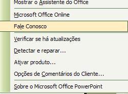 Até em aplicações pessoais há espaços de mídia Os desenvolvedores do MS Office se