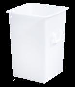 GV-5050-D0-0I-0 dispensador, branco 65 litros caixa higiénica com duas pegas, branco tampa de caixa