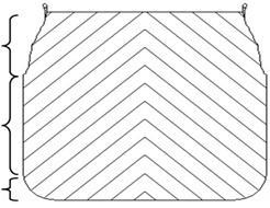 42 radial. Para cada caso, ou seja, para punções côncavos ou convexos a variação da folga radial é calculada de acordo com a força cisalhante para perfurar o material.