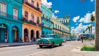 Cuba Pura emoção Alma colonial, cheia de cor, música e sabor. Cuba eterna. Assim é o seguinte destino na procura dos tesouros das Caraíbas.