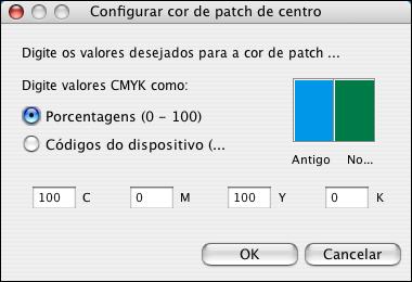 SPOT-ON COM CORES SUBSTITUTAS 43 PARA DEFINIR UMA COR SUBSTITUTA EM CONFIGURAR COR DE PATCH DE CENTRO 1 Selecione a cor que deseja substituir. 2 Clique duas vezes no ícone da cor.