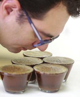 COLEÇÃO SENAR Nº 193 Cheirando o café torrado e moído ainda seco (realizado no passo 4.