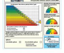 Die ausgewiesenen Bedarfswerte sind spezifische Werte nach der EnEV pro Quadratmeter Gebäudenutzfläche (A N ).