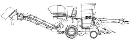 Colhedora de forragem ou forrageira autopropelida: equipamento agrícola automotriz apropriado para colheita e forragem de