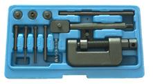 Jogo 9 vazadores 2.5-10mm Juego 9 sacabocados 2.5-10mm Descravador de corrente Extractor remachador de cadenas REF 8565 REF 1612 Medidas: 2.5,3,4,5,6,7,8,9,10mm. 9,98 4,50 Medidas: 2.2,2.9,3.