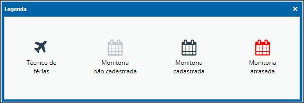 Na aba de Indicadores dos Técnicos você vê todos os técnicos do Líder.