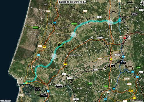 Controlo de vegetação da Plataforma Celebração de contrato para serviço turístico de Railbike no Ramal de Cáceres (15 km); Preparação de contratos para utilização do antigo ramal da Figueira da Foz