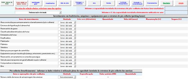 das telas relativas à