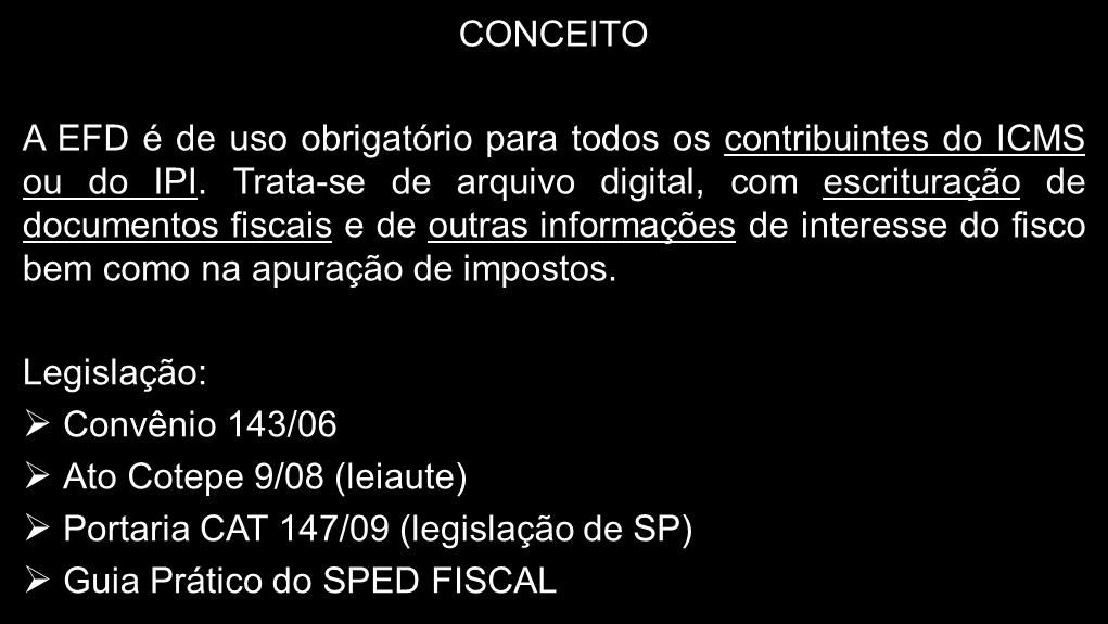 Legislação: Convênio 143/06 Ato Cotepe 9/08 (leiaute) Portaria CAT 147/09 (legislação de SP) Guia Prático do SPED FISCAL 11 Geração e envio do Bloco K Para os clientes de escritório de