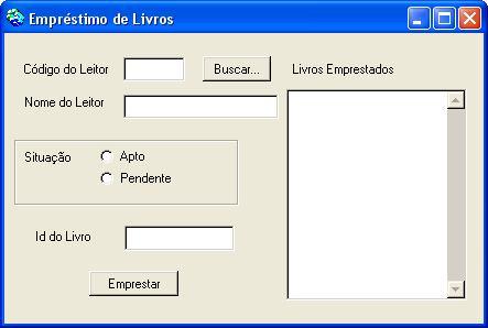 Ator Principal: Atendente... Cenário de Sucesso Principal: Caso de Uso: Emprestar Livro 1.