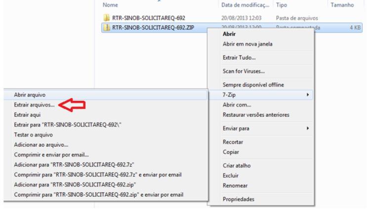 Realizar o download do arquivo no local indicado pela seta. 2.6.6 Arquivo(s) de saída Os arquivos de retorno terão o formato XML.