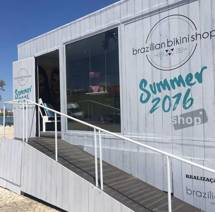 Pop up de moda praia na França e