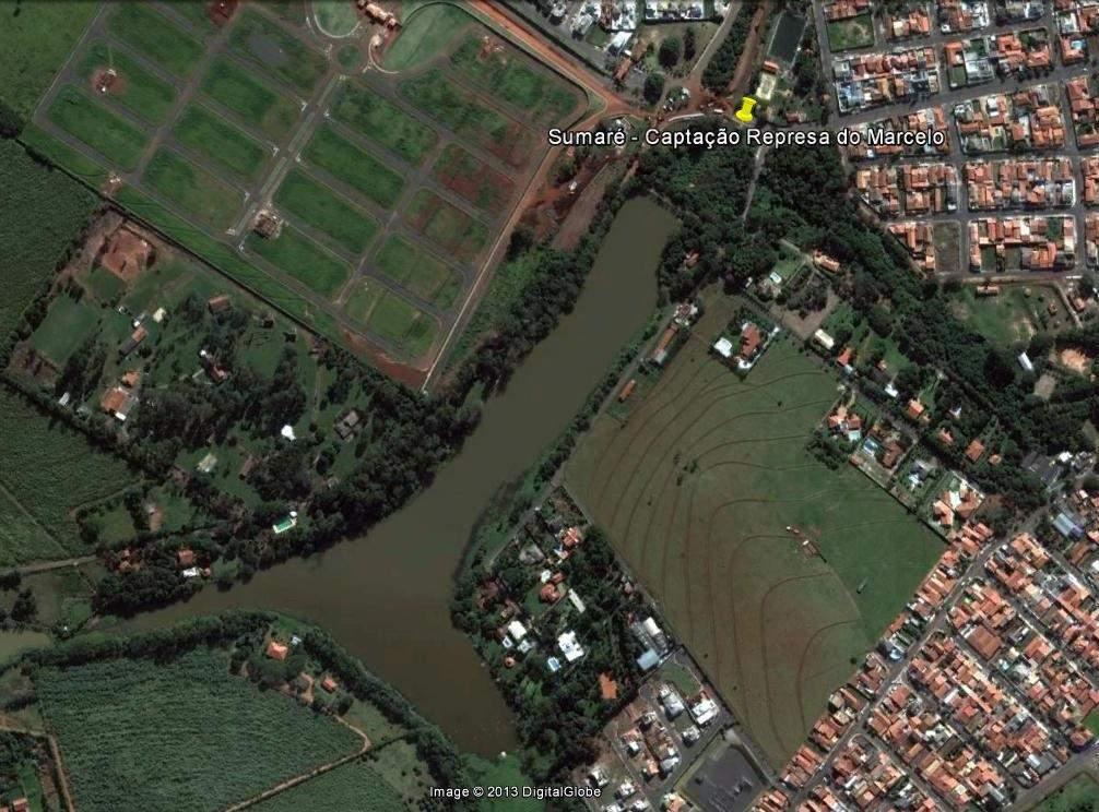 3.1.2 Captação Superficial REPRESA DO MARCELO 8 Figura 3 - Imagem de satélite da Represa do Marcelo Agência Reguladora dos Serviços de Saneamento das Bacias