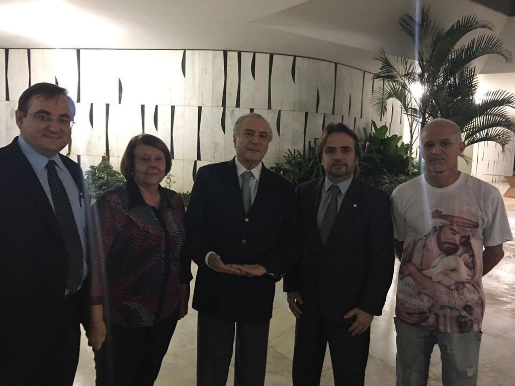 Reunião com Presidente Temer