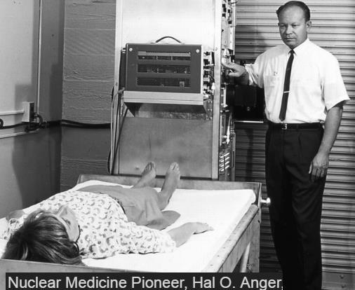 Hal O Anger (1960 Gama-Câmara) (Pioneirismo Medicina Nuclear) A Medicina Nuclear é a especialidade que se ocupa