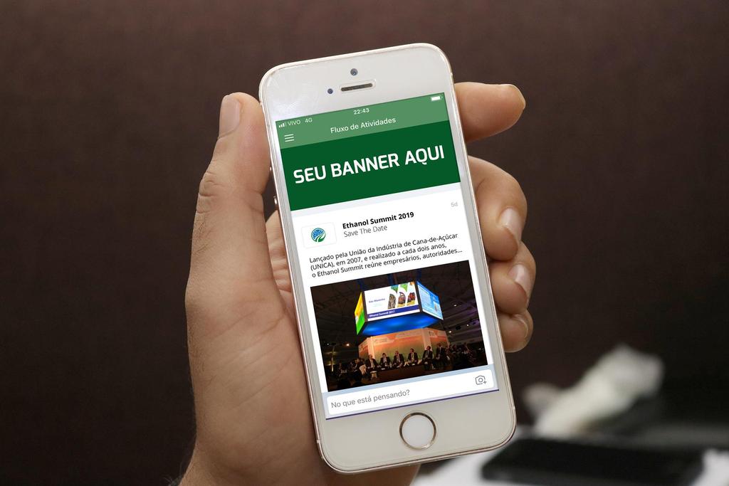 PATROCINIO APP OFICIAL Benefícios 4. BANNER DE ENTRADA Impacto na primeira impressão.