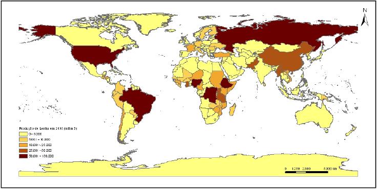 Figura 2 Produção mundial de