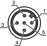 Desenhos dimensionais Todas as medidas em milímetros Ligação elétrica Conexão 1 Tipo de conexão Função Tamanho da rosca Tipo Material Número de polos