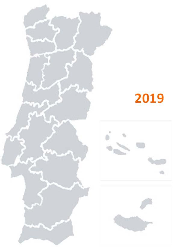 eventos por ano: Discussão de temas relevantes para cada região Lisboa Portalegre Évora