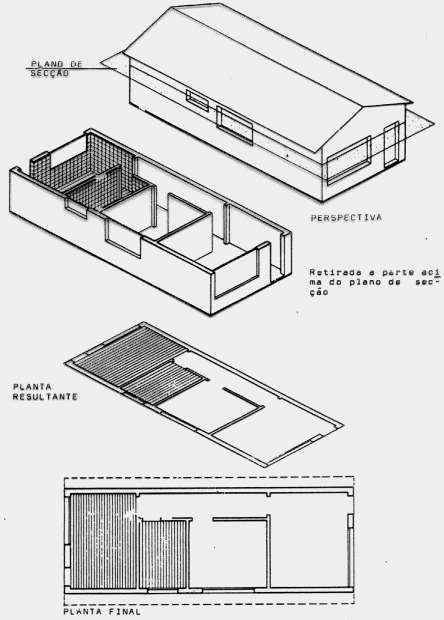 6. Planta baixa Deve oferecerasseguintesinformações: Espessuras de paredes internas e externas; Lay-out(disposiçõese dimensõesdos cômodos); Posições e larguras de portas e janelas A