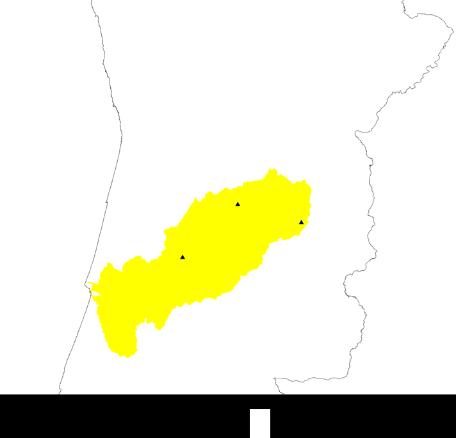 Bacia do Mondego Armazenamento observado Média Fagilde atingiu 100% e neste momento as comportas estão abertas