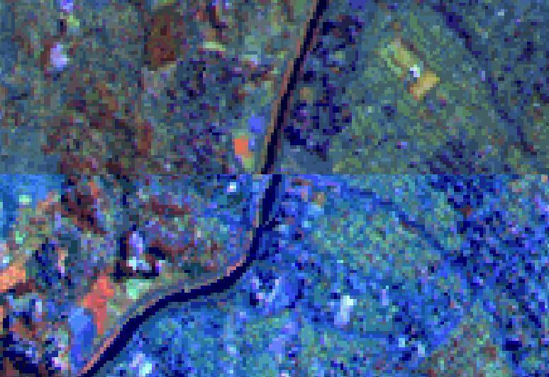 Imagens Ortorretificadas Landsat 2004