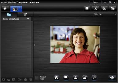 Gerir Imagens e Vídeos Após capturar um vídeo ou tirar uma fotografia, pode utilizar os ícones no canto inferior esquerdo do ecrã Capturar para gerir as suas imagens e vídeos.