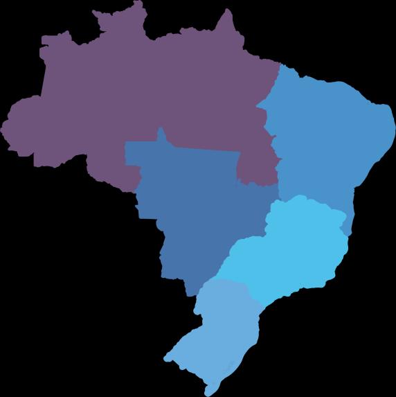 C A R A C T E R I Z A Ç Ã O D A A M O S T R A REGIÃO 6% SEXO Centro-Oeste 7% 24% 4% Sul 12% Sudeste 53%