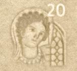 frente/verso (série 1) janela com retrato (notas 20, 50, 100 e 200 da série