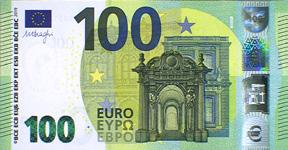 Métodos de verificação da autenticidade da nota de euro 27 Série Europa Número