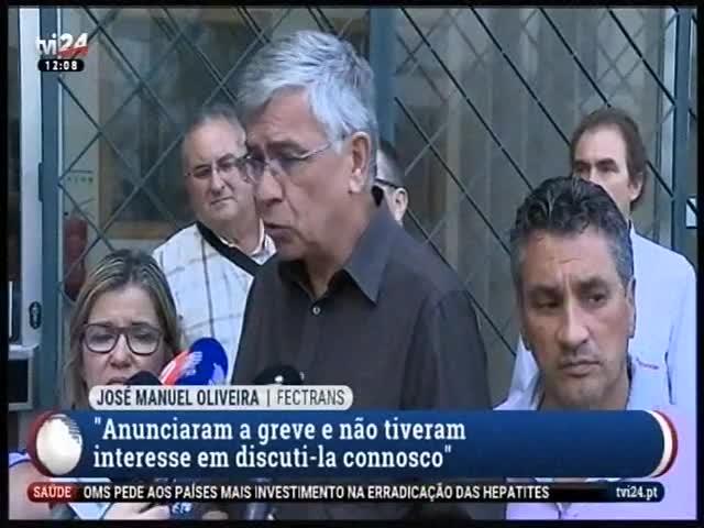 Fectrans está fora da greve de 12 de agosto reúne-se esta manhã em Oliveira de Azeméis e