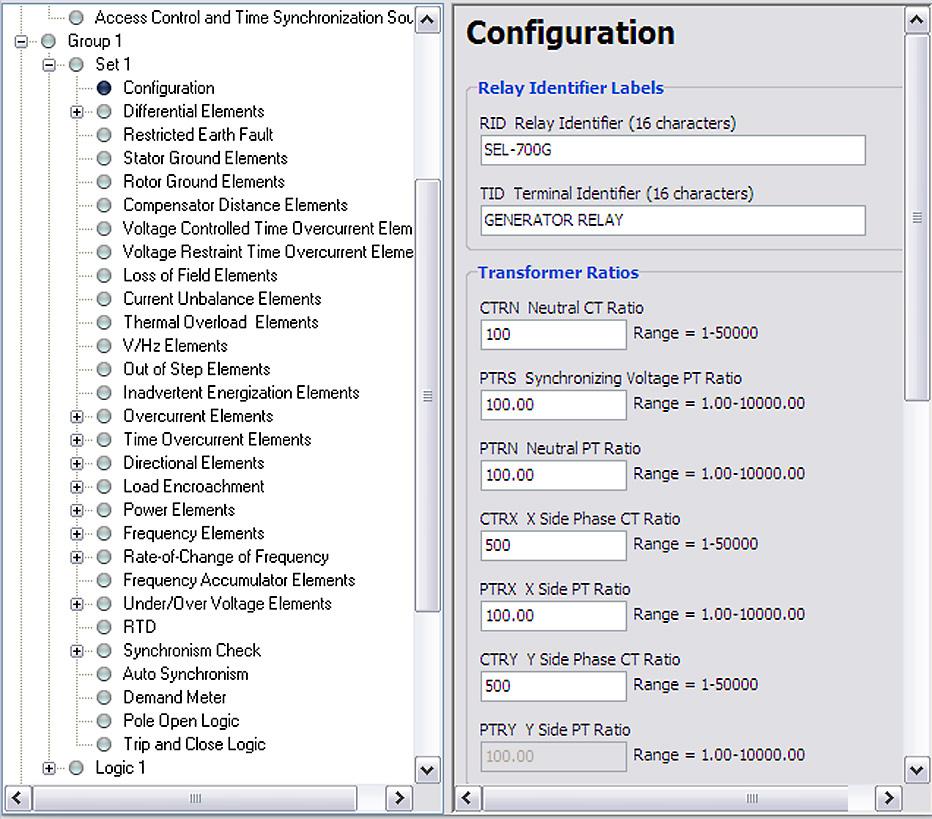 Desenvolver ajustes off-line com uma interface baseada em menus e telas de ajuda completamente documentadas.