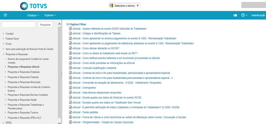 Documentações TDN REPOSITÓRIO