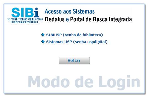 Portal de Busca Integrada - Login