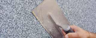 weberplast stone Revestimento orgânico à base de granulado de mármore colorido Produtos Isolamento Térmico, Revestimento e Renovação de Fachadas Acabamento em grânulo de mármore Elevada durabilidade