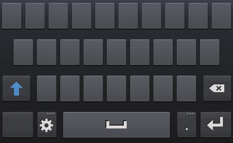 Inserir texto com o teclado Samsung 1 A partir de um campo de texto, toque na área dos ícones indicadores e arraste-a para baixo para abrir o painel de notificações.