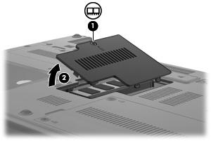 Inclusão ou substituição de um módulo de memória no slot do módulo de memória de expansão Para incluir ou substituir um módulo de memória no slot do módulo de memória de expansão, siga estas etapas: