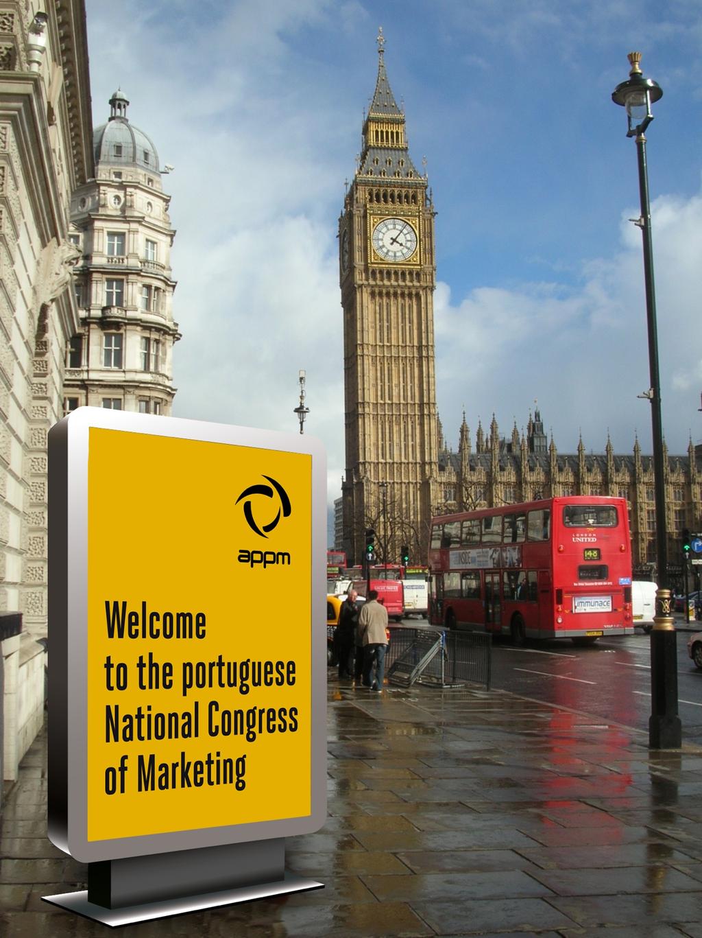 The portuguese anual marketing congress, is in London! Numa altura de crise, em que a internacionalização das nossas marcas é uma prioridade, o sector do Marketing deve dar o exemplo.