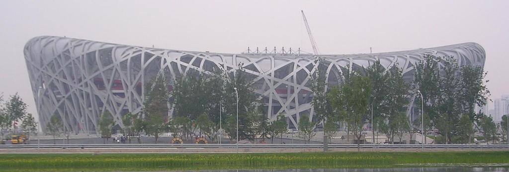 Estádio Olímpico de Pequim Bird s Nest Março, 2008 Location: Beijing, China Broke ground: December 2003 Owner: Government of the People's