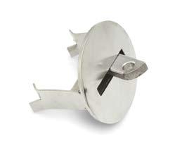 Round floating Lane Anchor Made of stainless steel AISI-316. Round support to embed.