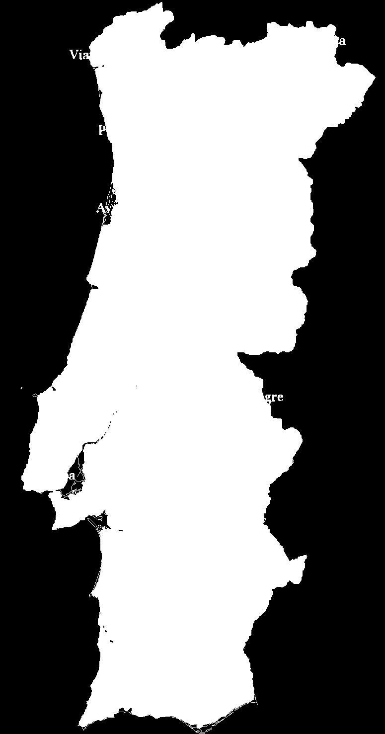 e 2 p Wind farms in Portugal December 2018 14 / 54 Figura 14: Capacidade Instalada por Distritos e Regiões Autónomas 2018 Figure 14: Installed capacity per district and autonomous region 2018 370,8