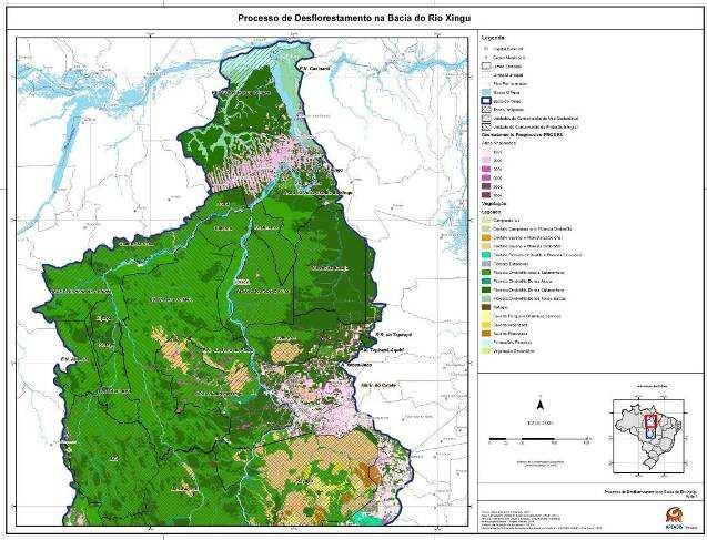 5 As florestas remanescentes, considerando apenas aquelas que deveriam ser destinadas à reserva legal (50% até 1997 e 80% a partir desse ano), no território da Amazônia Legal caracterizado por