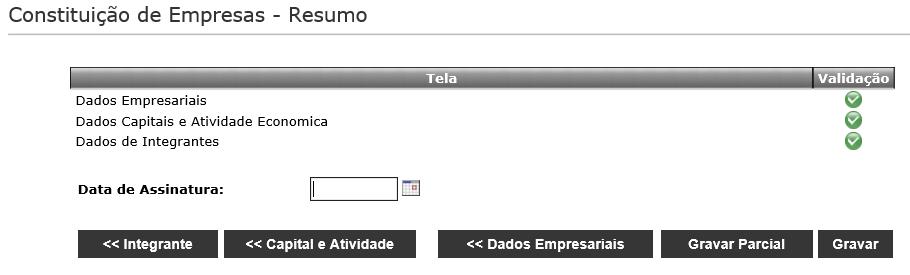 5.9. Gravar e Gerenciamento de Impressão: Ao gravar as informações,