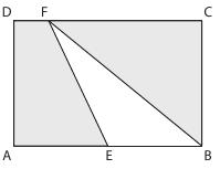 CONHECIMENTOS GEOMÉTRICOS 11. No retângulo da figura temos AB = 6 cm e BC = 4 cm.
